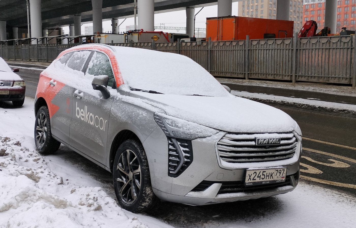 Москва, Haval Jolion № Х 245 НК 797