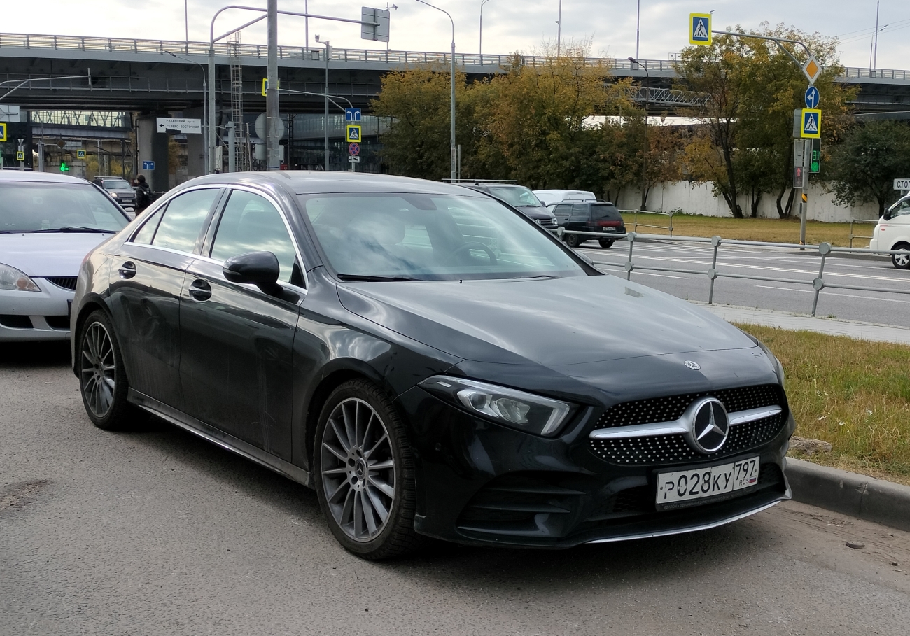 Москва, Mercedes-Benz A-Klasse № Р 028 КУ 797