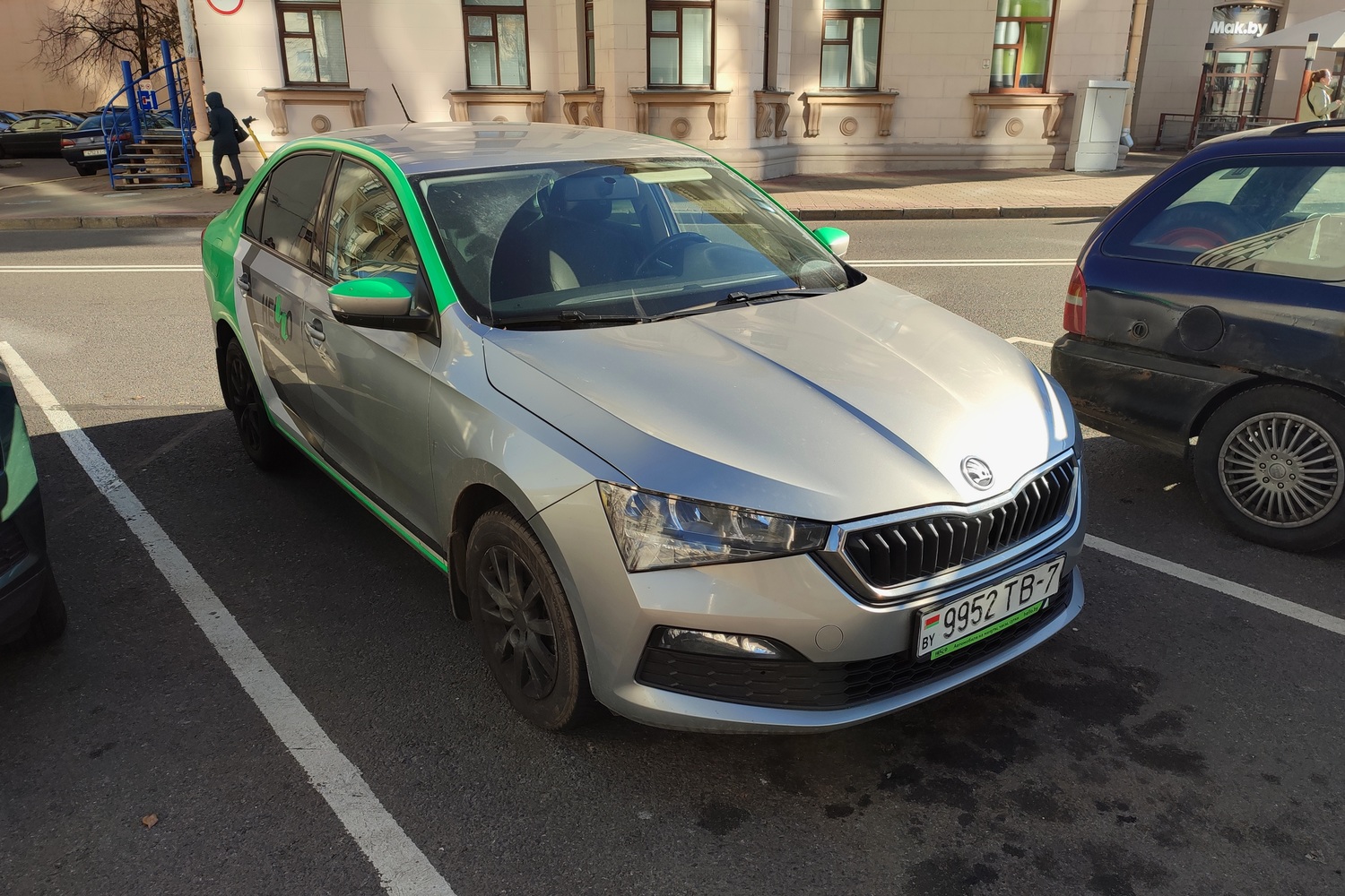 Минск, Škoda Rapid № 9952 TB-7