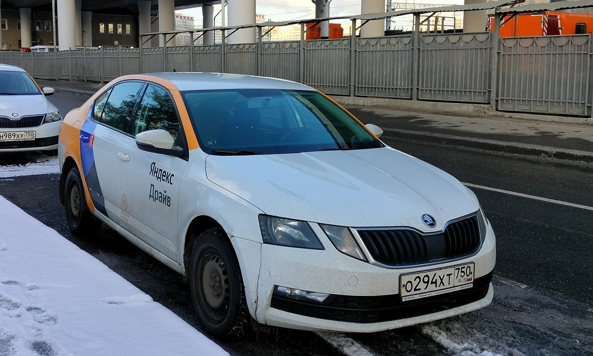 Москва, Škoda Octavia № О 294 ХТ 750