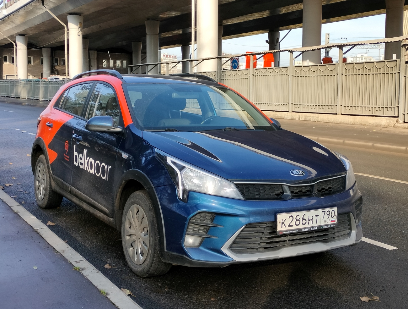 Москва, KIA Rio № К 286 НТ 790