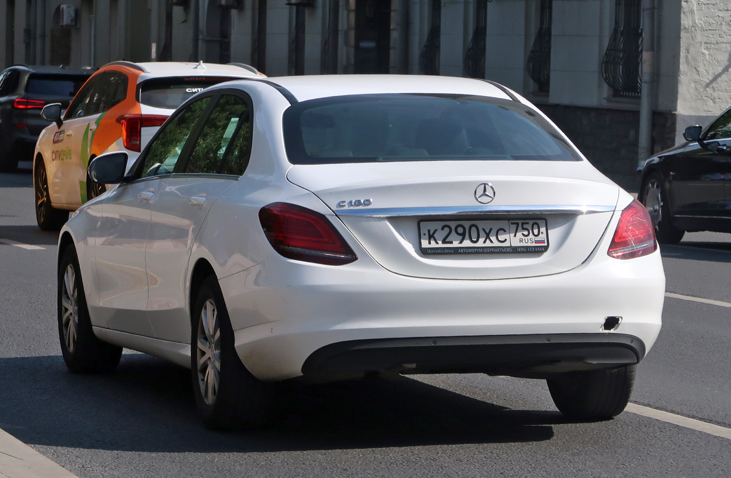 Межгород (Москва - Санкт-Петербург), Mercedes-Benz C-Klasse № К 290 ХС 750