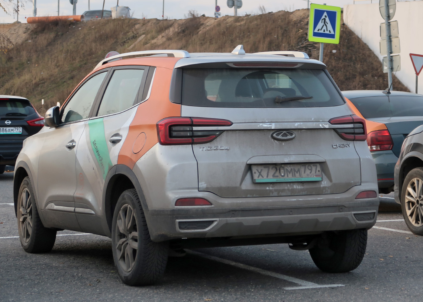 Москва, Chery Tiggo 4 № Х 720 ММ 797