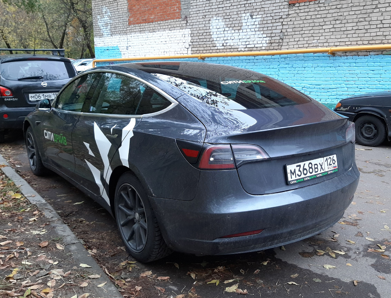 Москва, Tesla Model 3 № М 368 ВХ 126