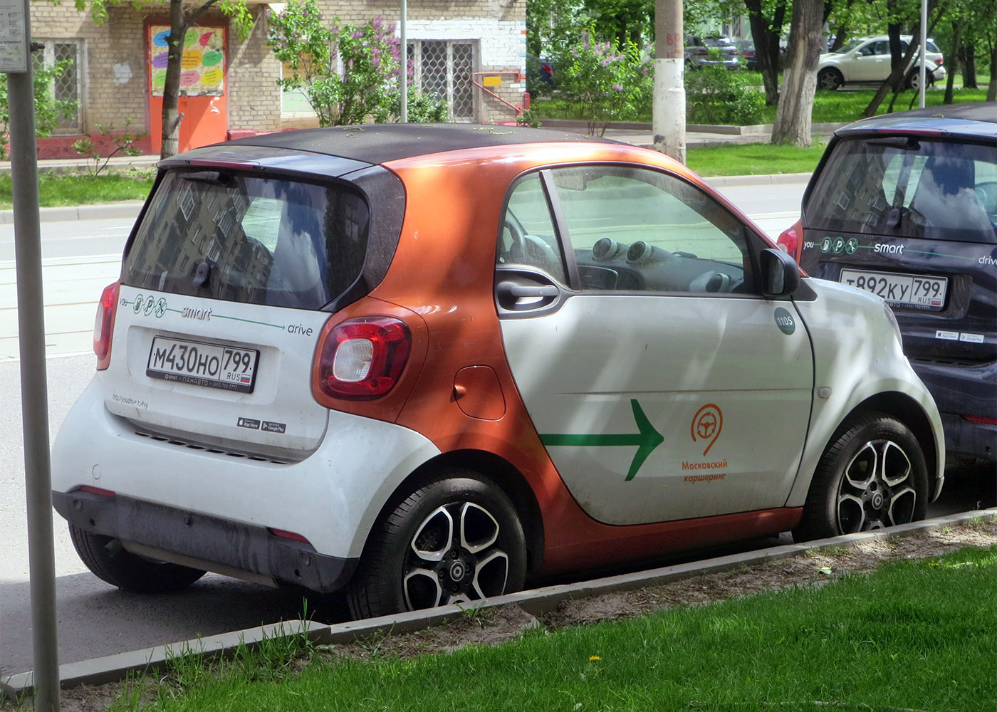 Москва, Smart ForTwo № М 430 НО 799