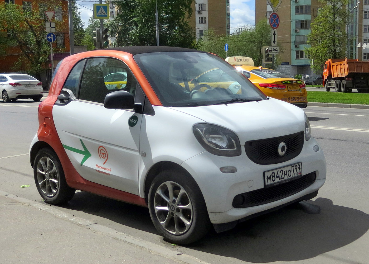 Москва, Smart ForTwo № М 842 НО 799