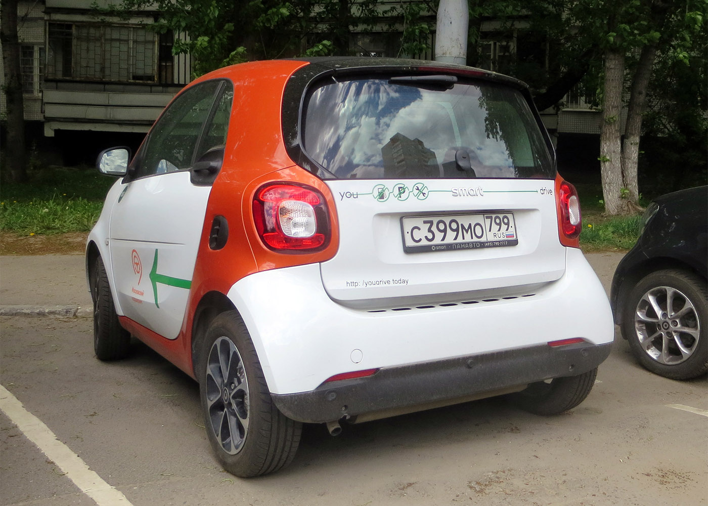 Москва, Smart ForTwo № С 399 МО 799