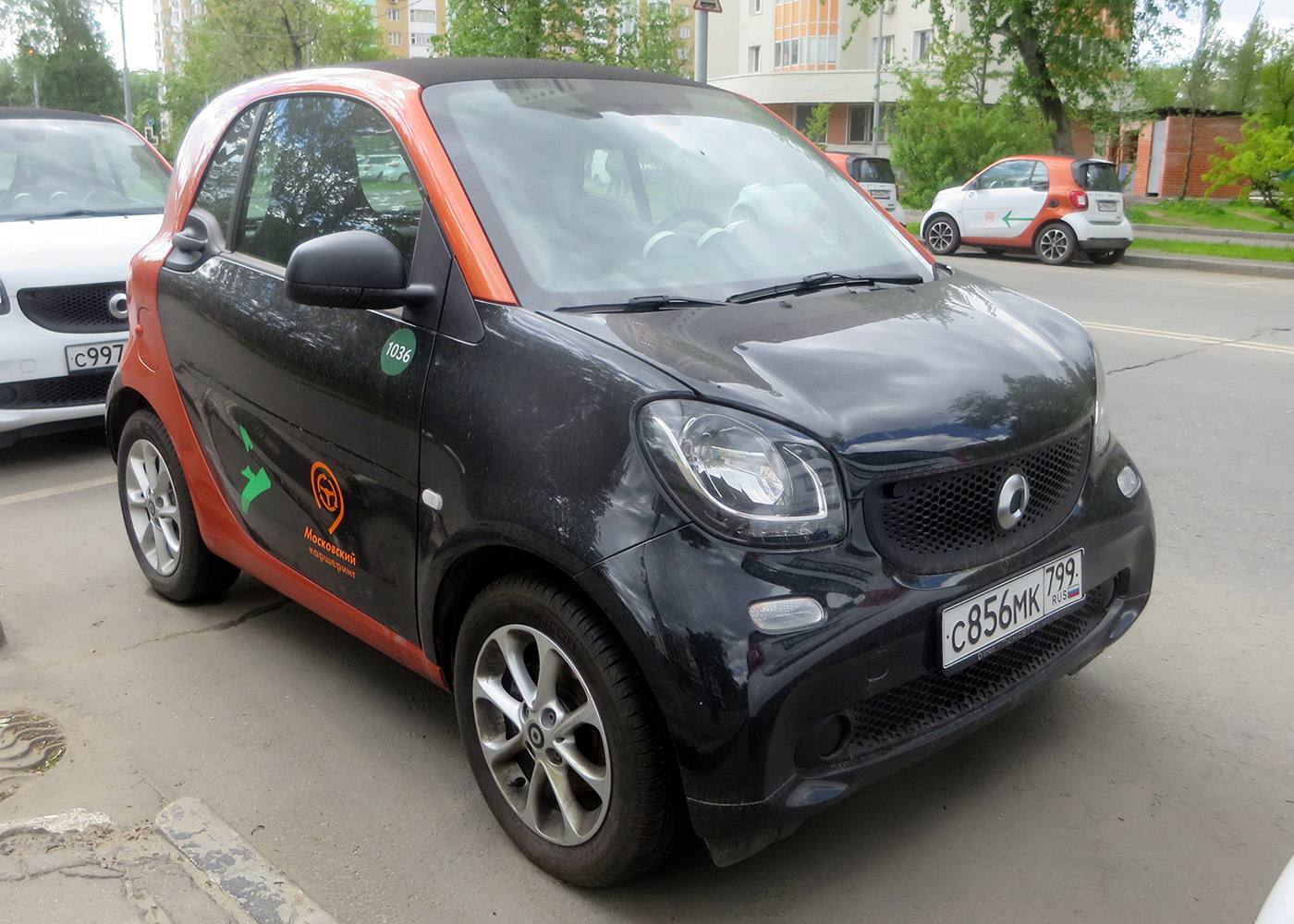 Москва, Smart ForTwo № С 856 МК 799
