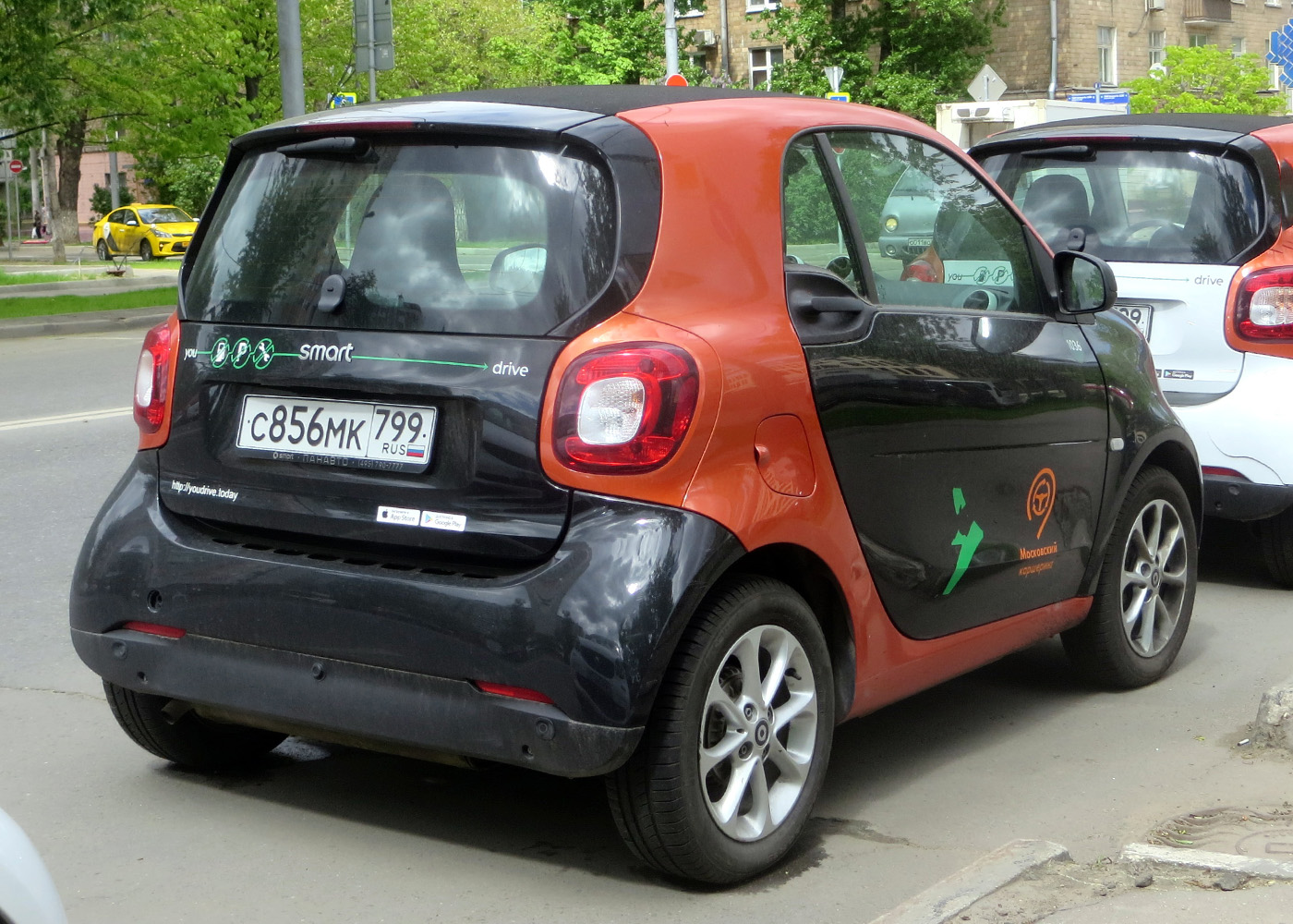 Москва, Smart ForTwo № С 856 МК 799