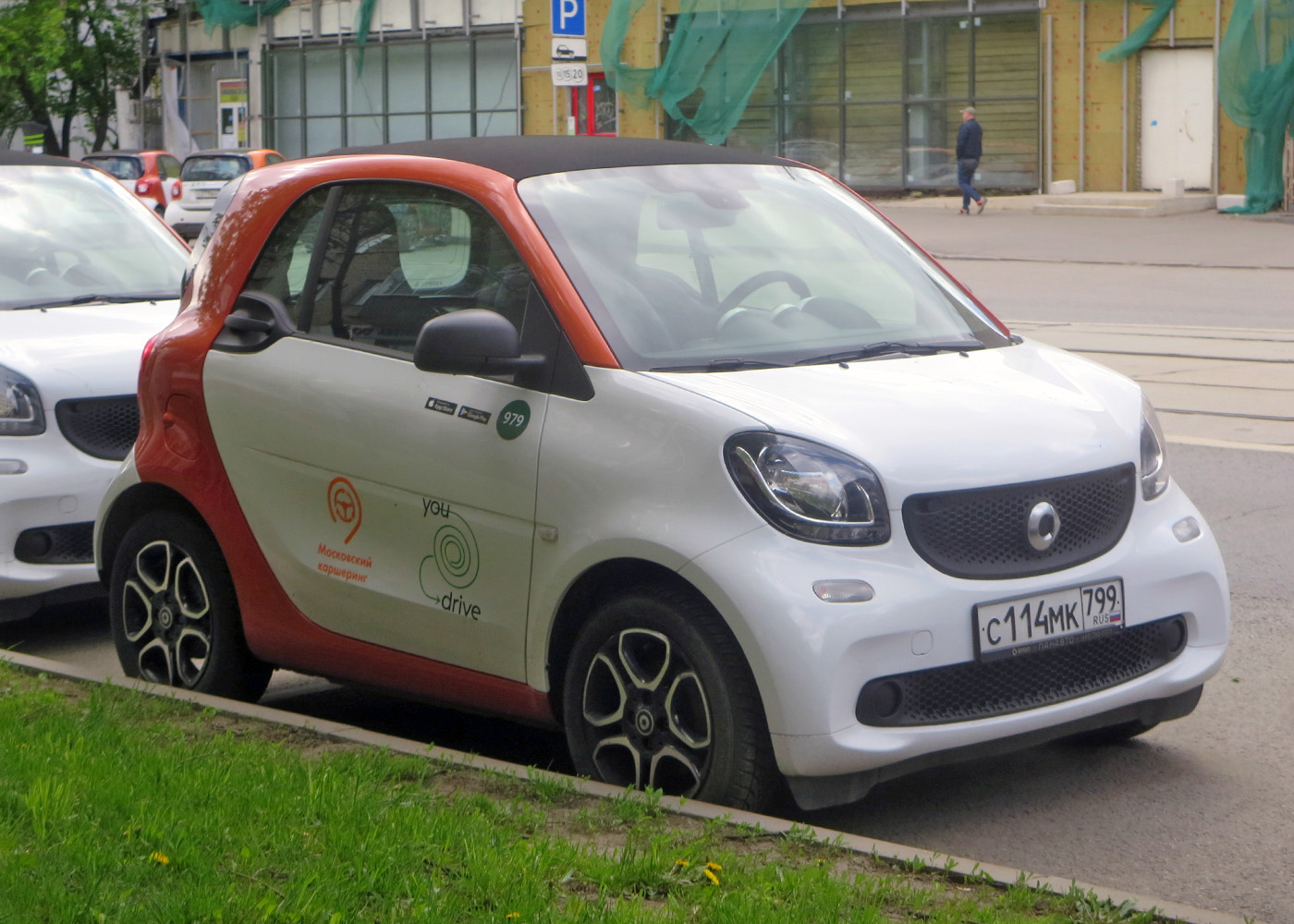 Москва, Smart ForTwo № С 114 МК 799