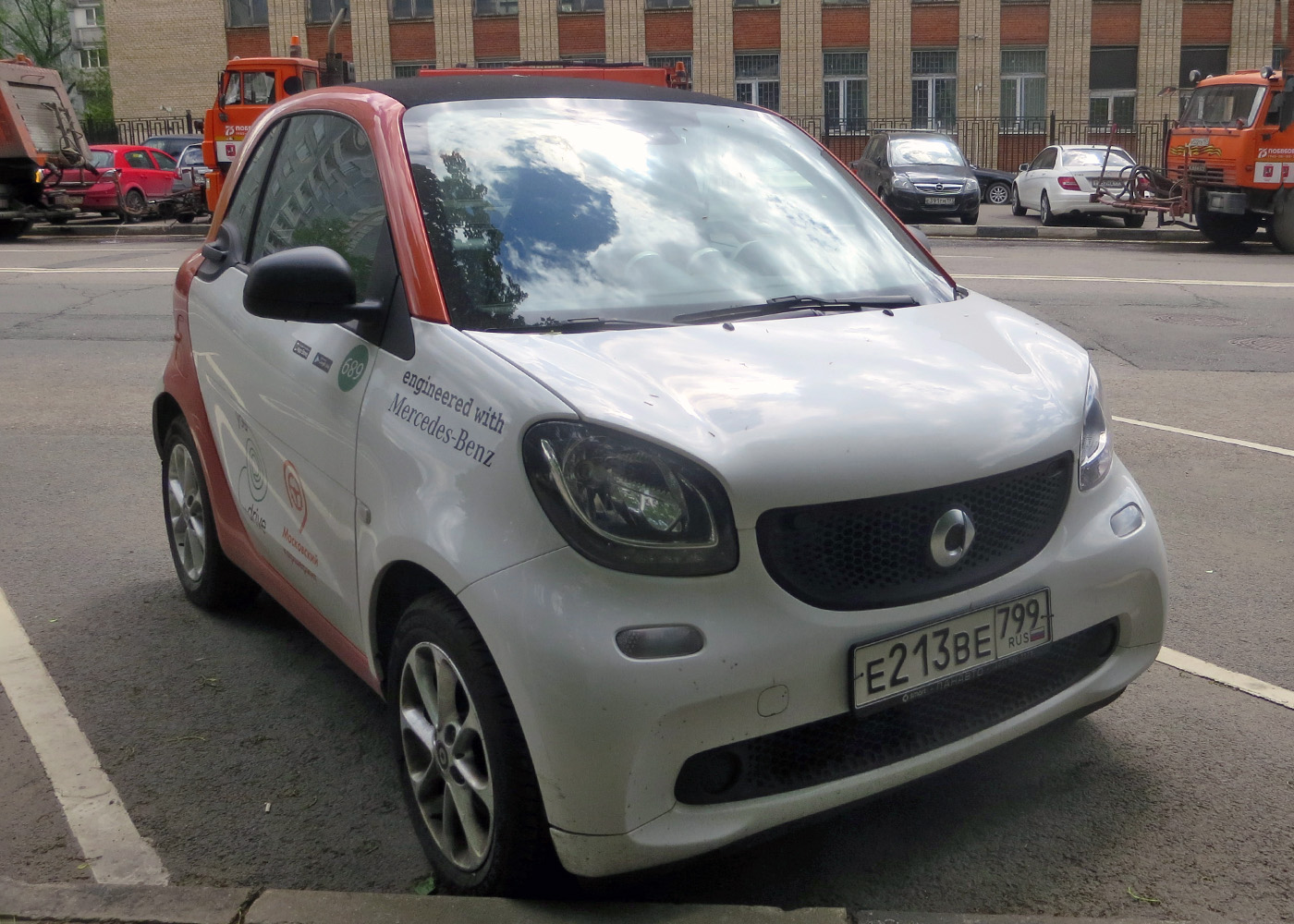 Москва, Smart ForTwo № Е 213 ВЕ 799
