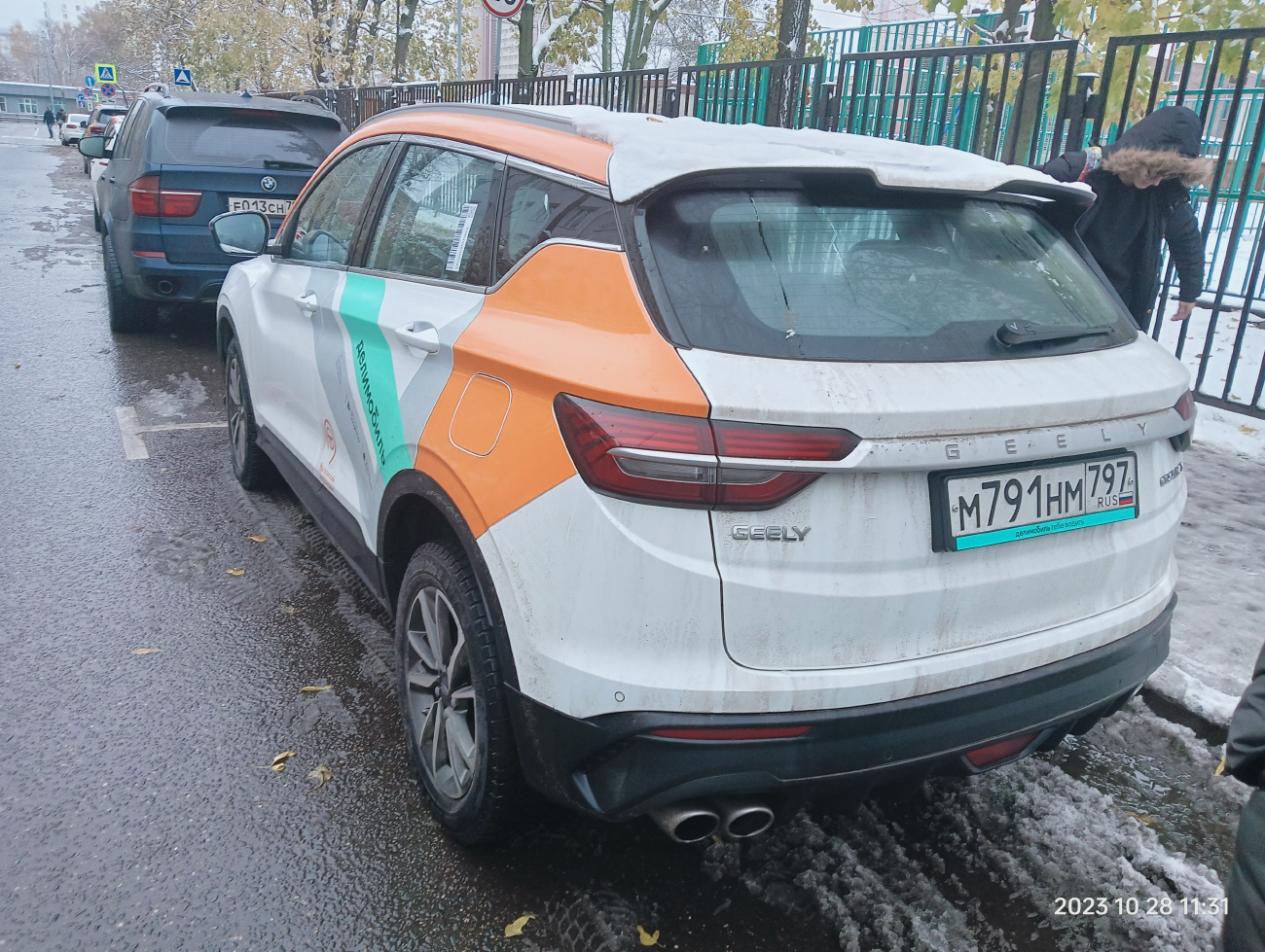 Москва, Geely Coolray № М 791 НМ 797