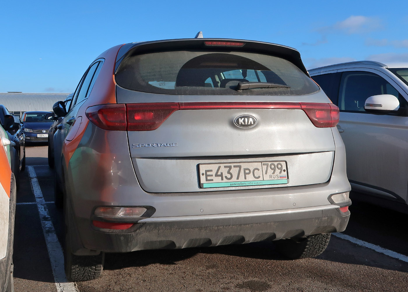 Москва, KIA Sportage № Е 437 РС 799