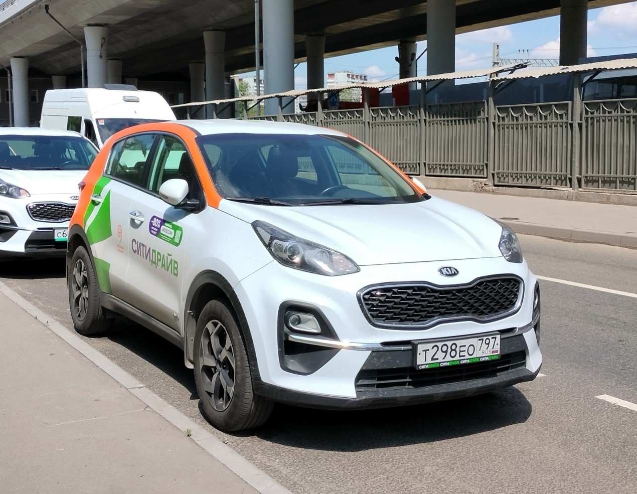Москва, KIA Sportage № Т 298 ЕО 797
