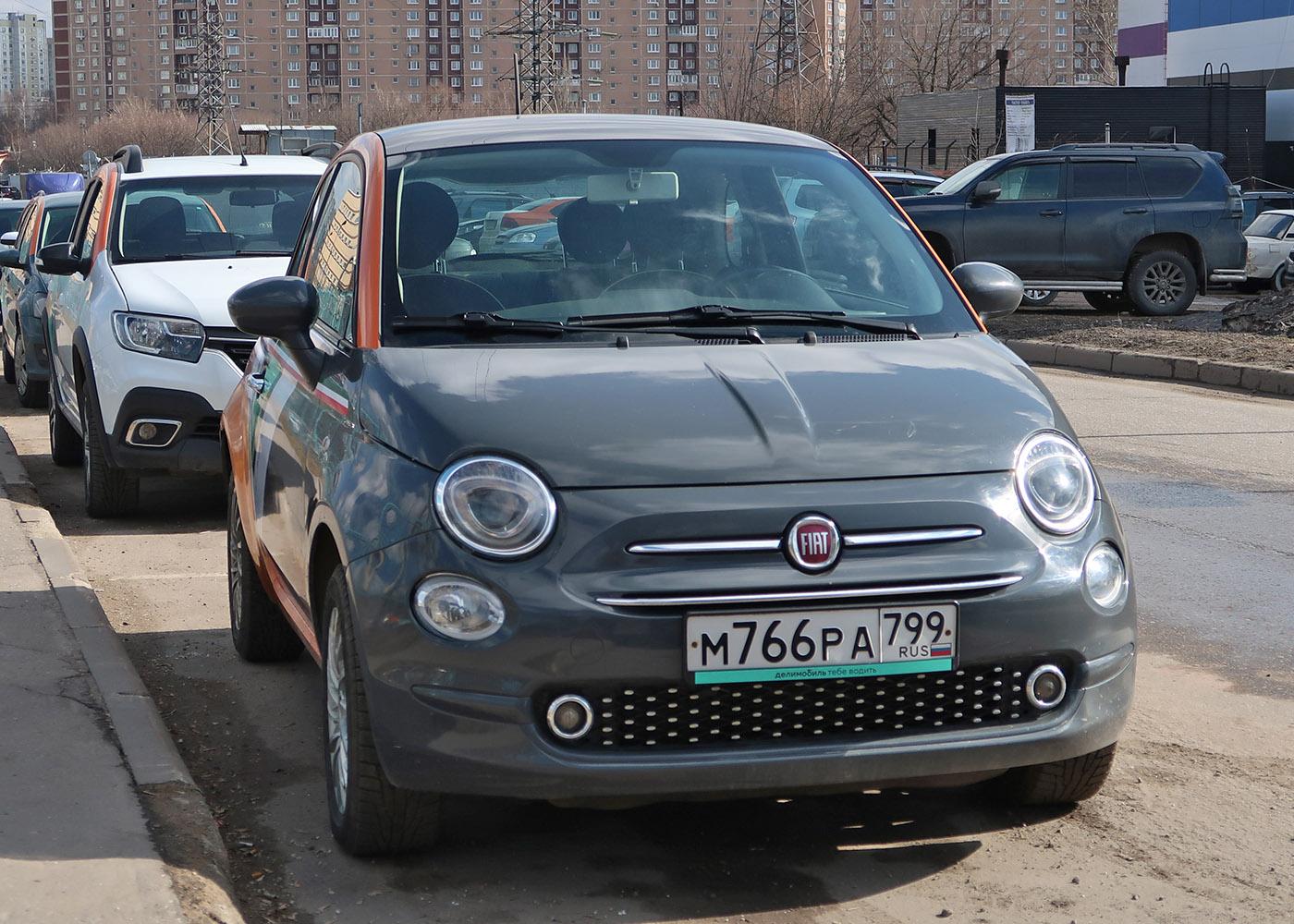 Москва, FIAT 500 № М 766 РА 799