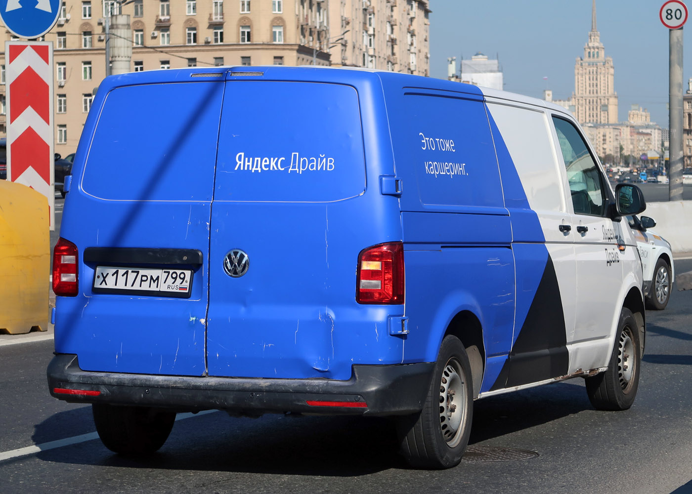 Межгород (Москва - Санкт-Петербург), Volkswagen Transporter № Х 117 РМ 799