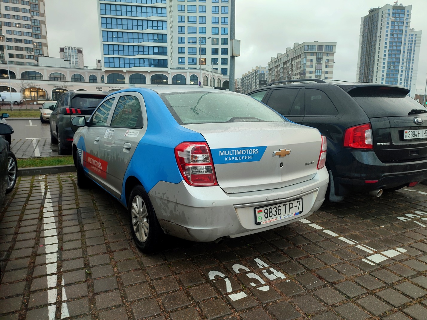 Минск, Chevrolet Cobalt № 8836 TP-7