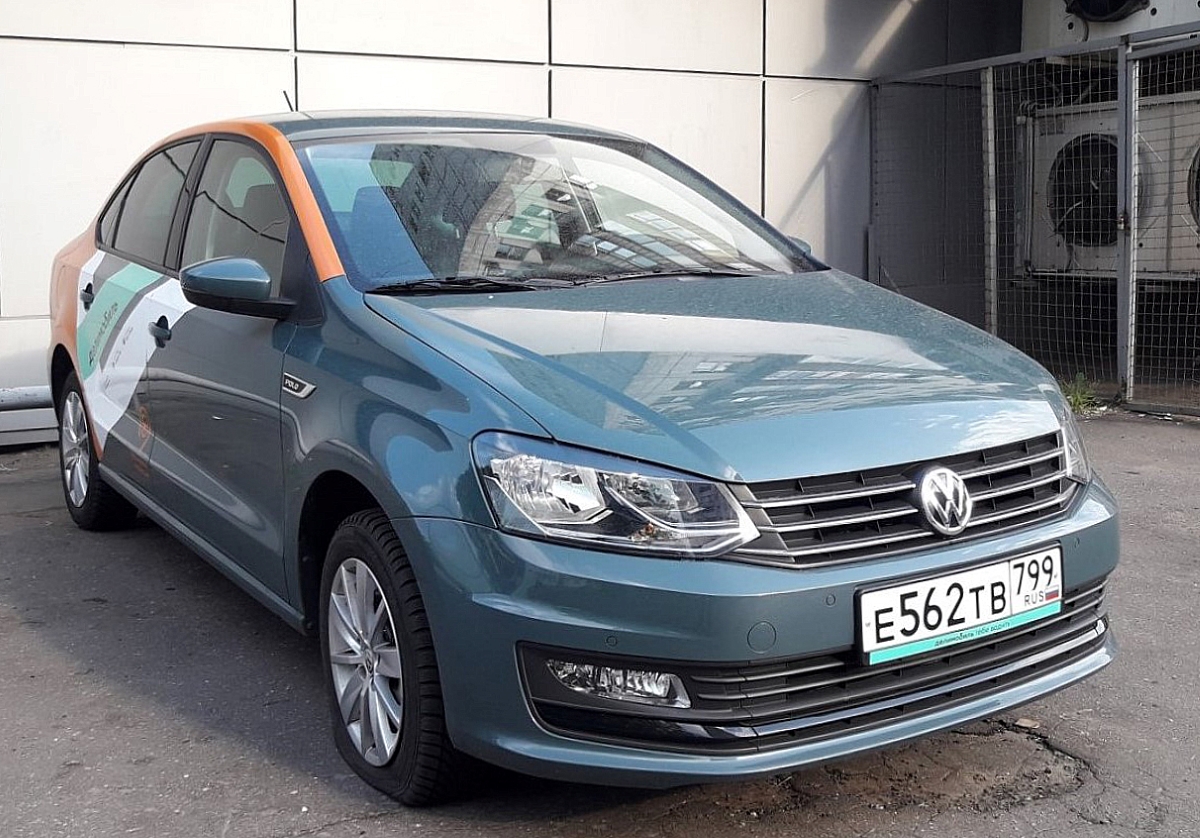 Москва, Volkswagen Polo № Е 562 ТВ 799