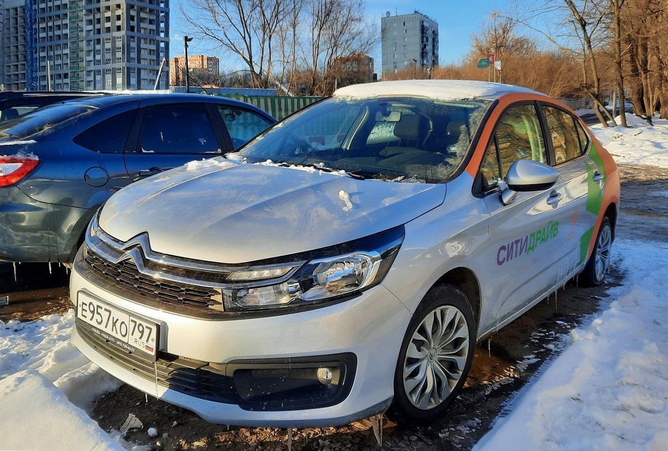 Москва, Citroёn C4 № Е 957 КО 797