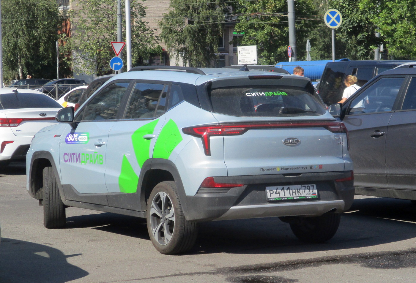 Санкт-Петербург, JAC JS4 № Р 411 НК 797