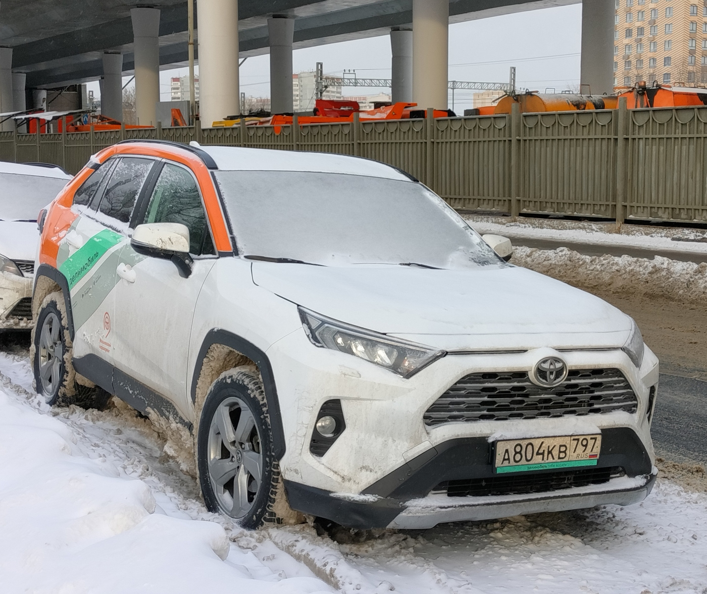 Москва, Toyota RAV4 № А 804 КВ 797