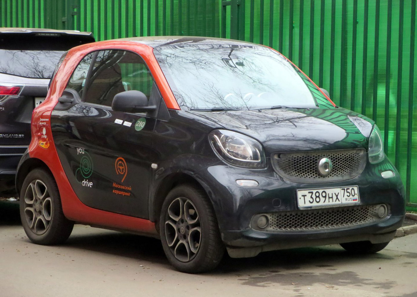 Москва, Smart ForTwo № Т 389 НХ 750