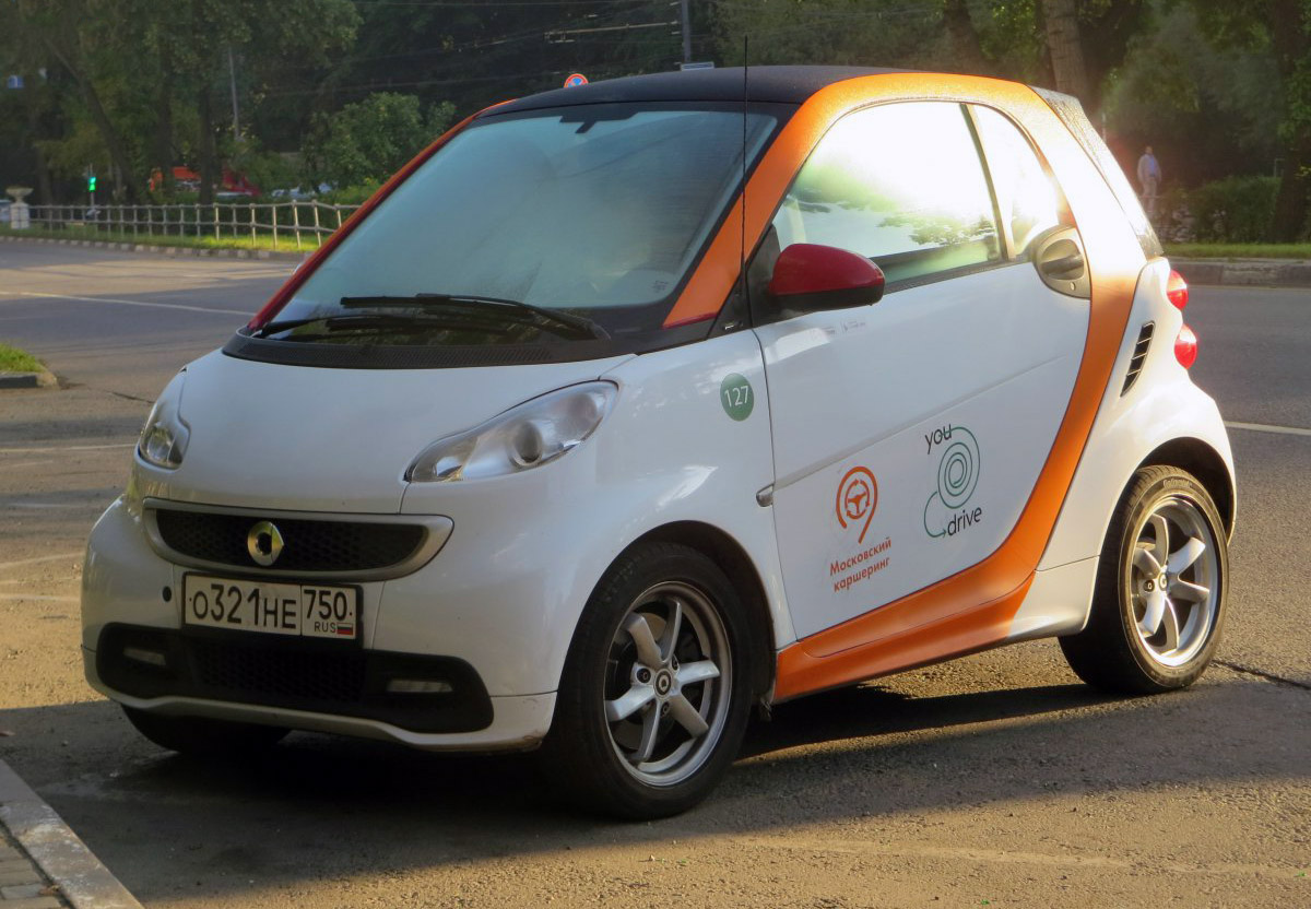 Москва, Smart ForTwo № О 321 НЕ 750