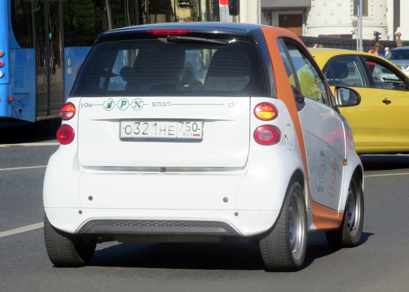 Москва, Smart ForTwo № О 321 НЕ 750