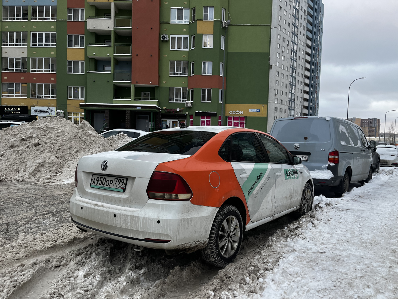 Нижний Новгород, Volkswagen Polo № А 950 ОР 799
