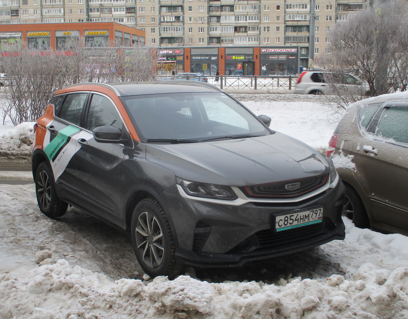 Санкт-Петербург, Geely Coolray № С 854 НМ 797