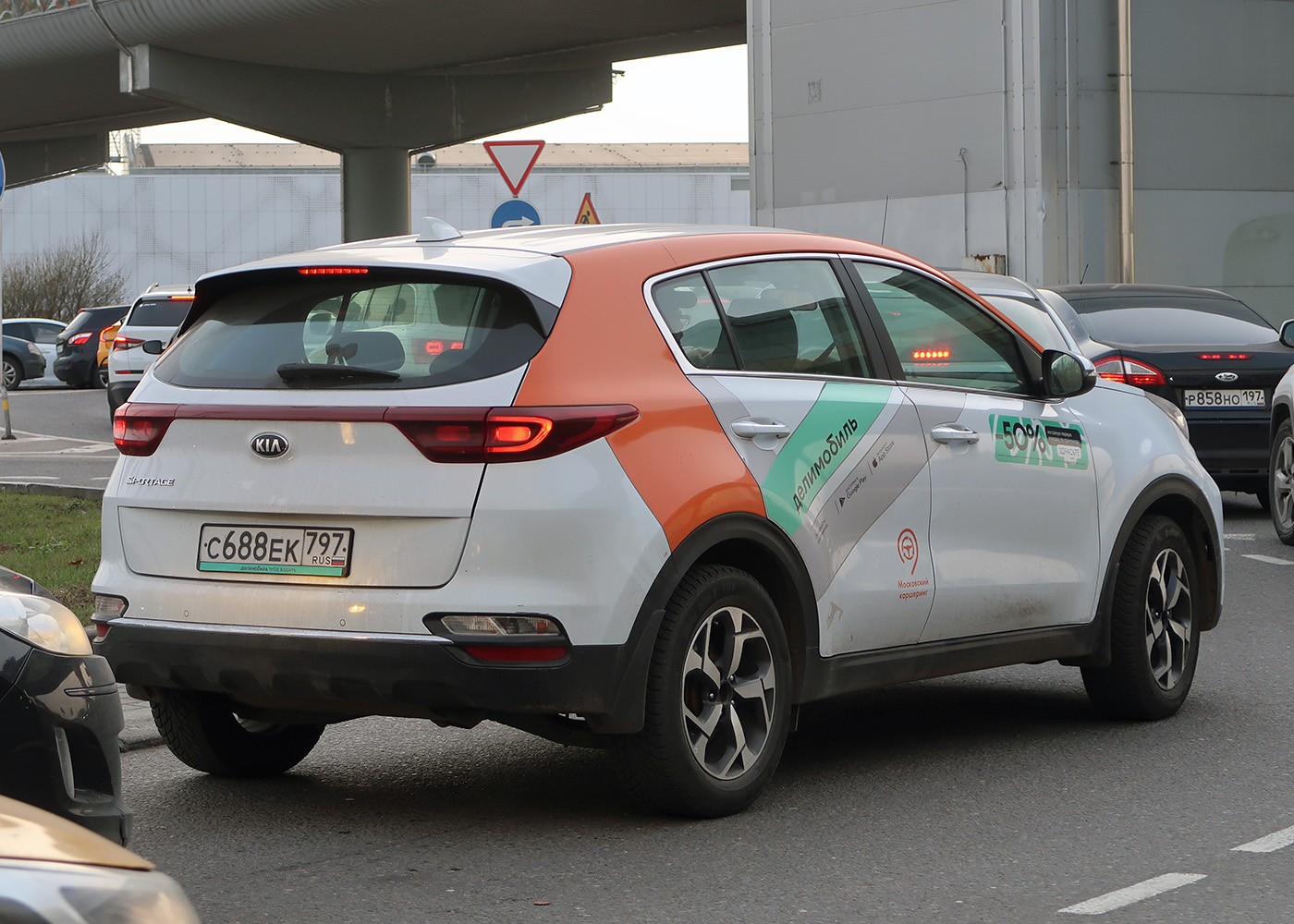 Москва, KIA Sportage № С 688 ЕК 797