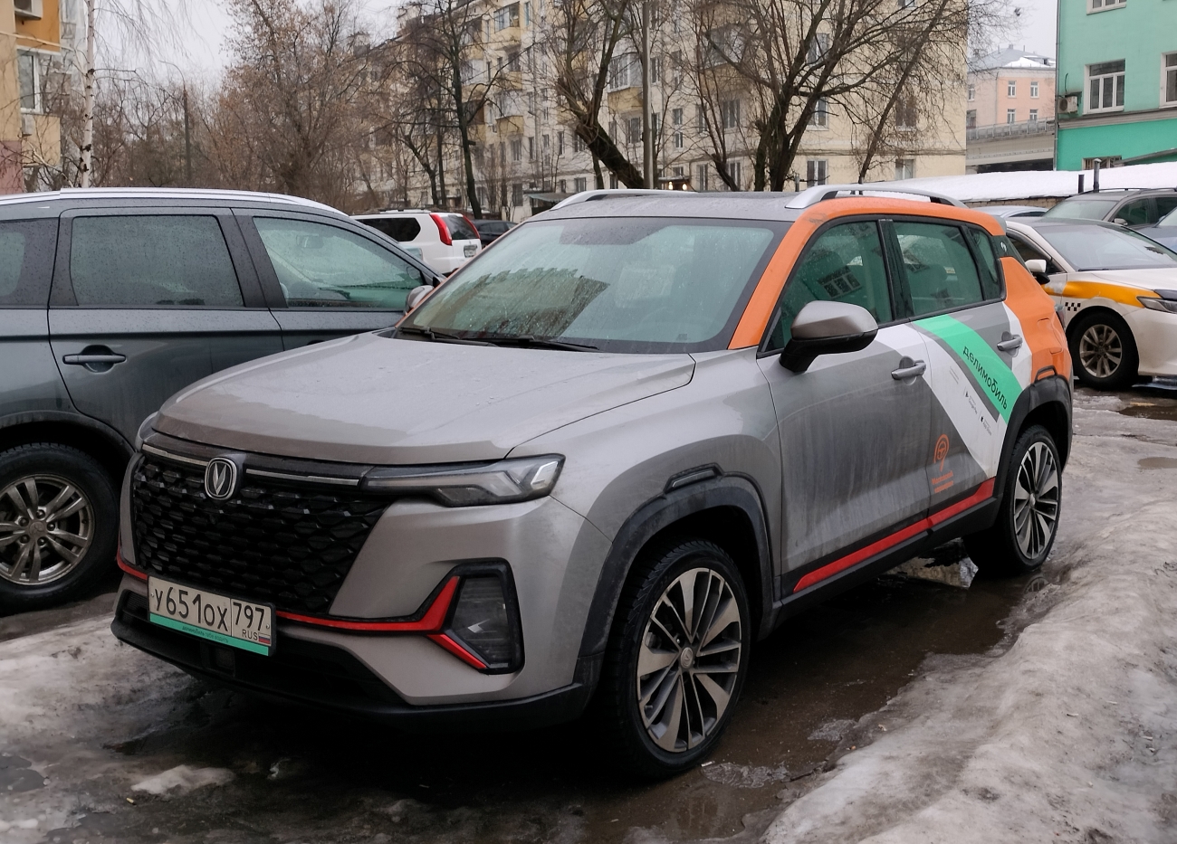 Москва, Changan CS35 № У 651 ОХ 797