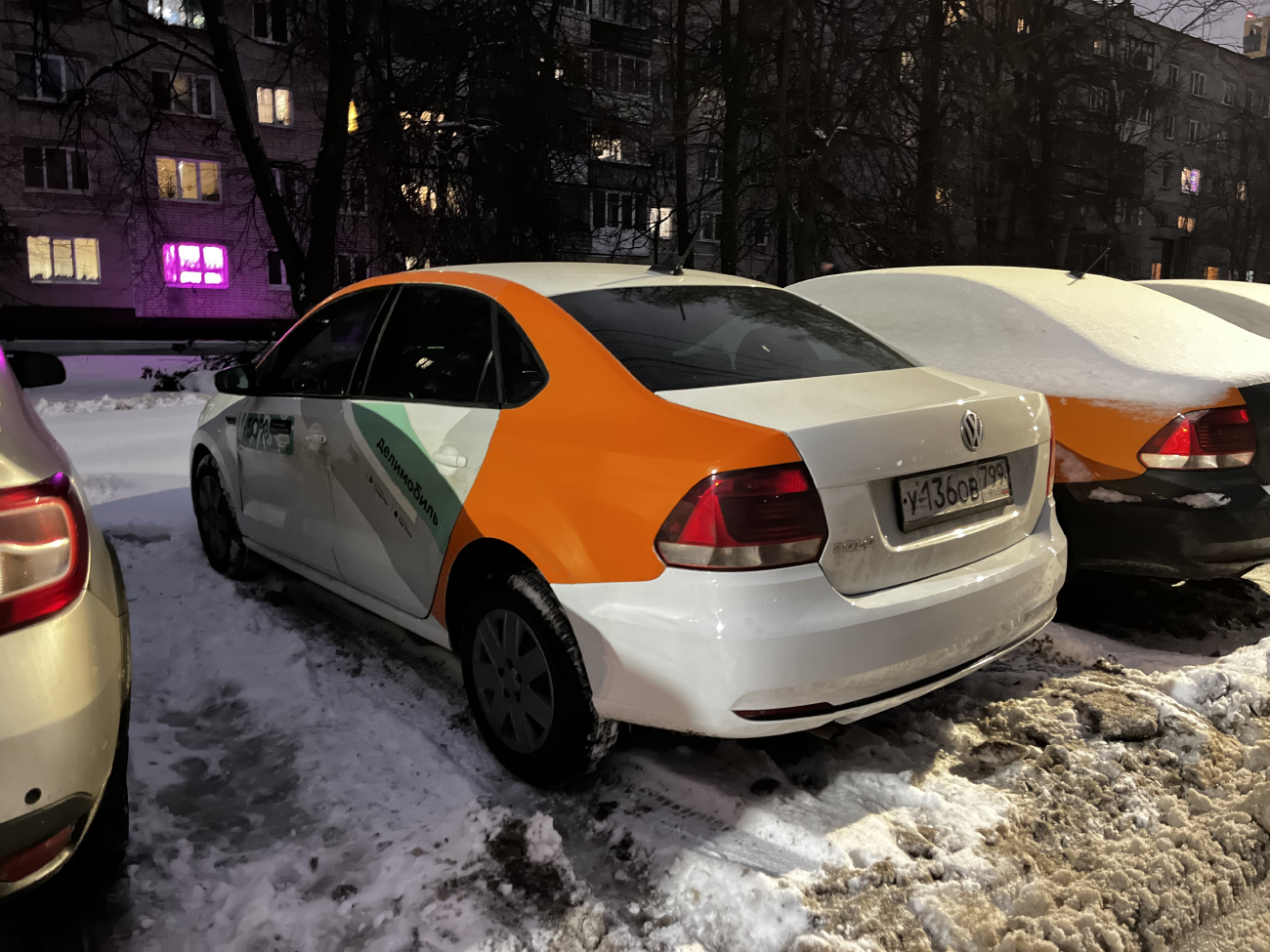 Нижний Новгород, Volkswagen Polo № У 136 ОВ 799