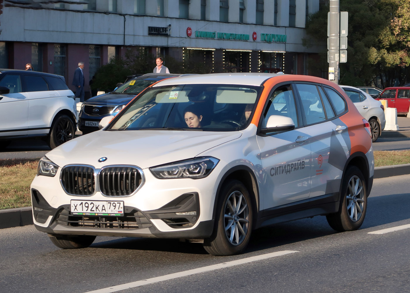 Москва, BMW X1 № Х 192 КА 797
