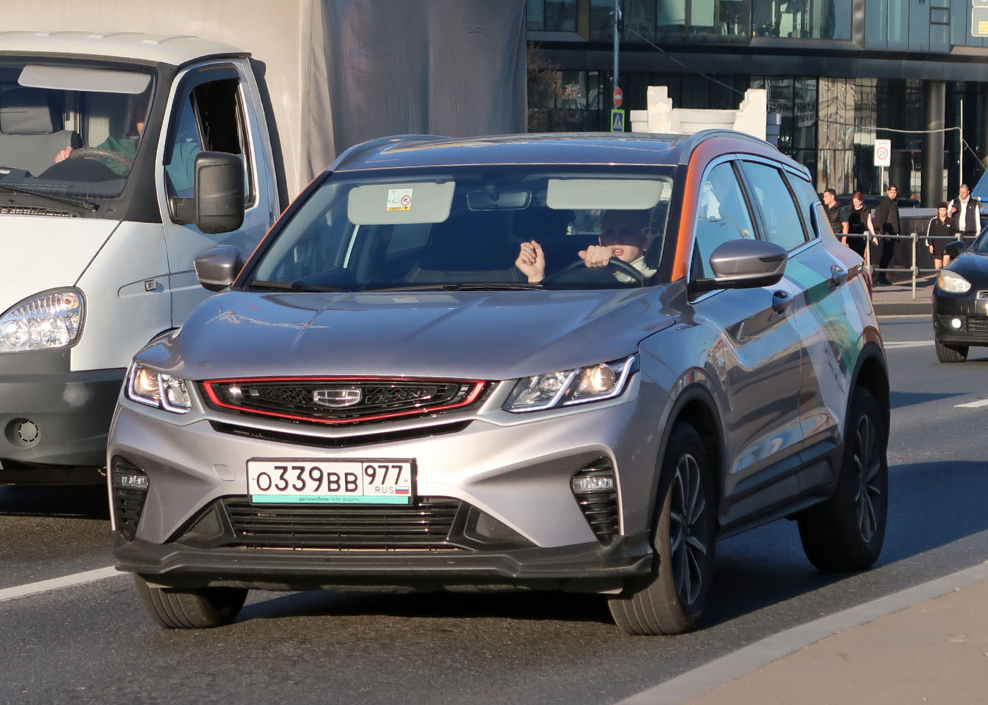 Москва, Geely Coolray № О 339 ВВ 977