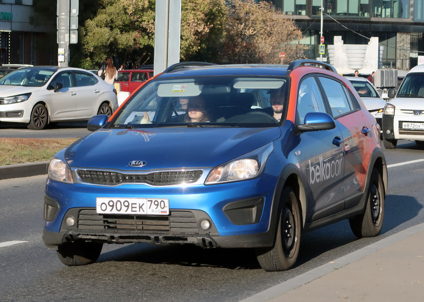 Москва, KIA Rio № О 909 ЕК 790