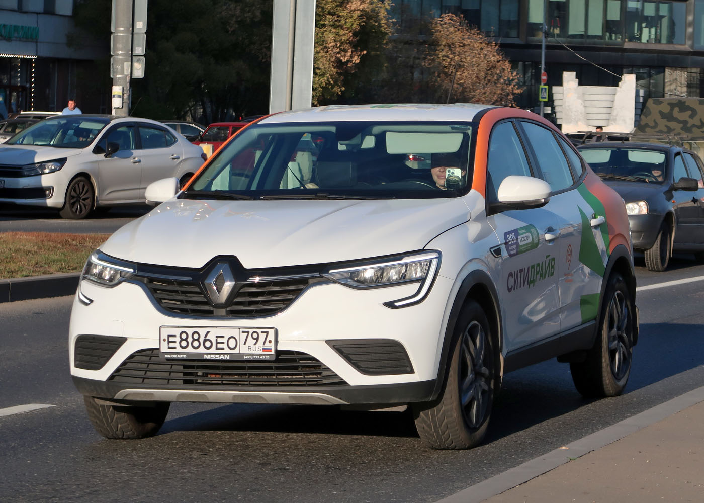 Москва, Renault Arkana № Е 886 ЕО 797