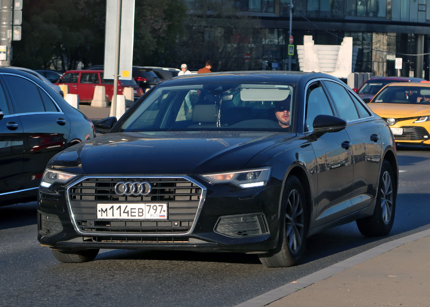Москва, Audi A6 № М 114 ЕВ 797