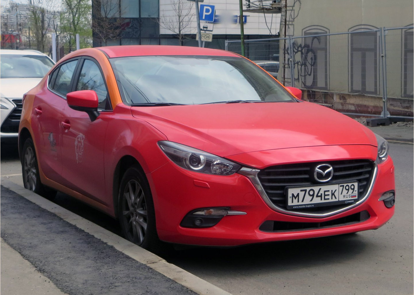 Москва, Mazda 3 № М 794 ЕК 799