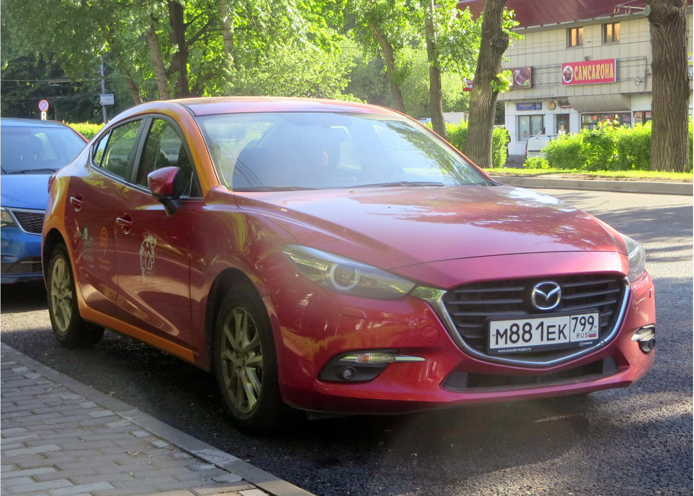 Москва, Mazda 3 № М 881 ЕК 799