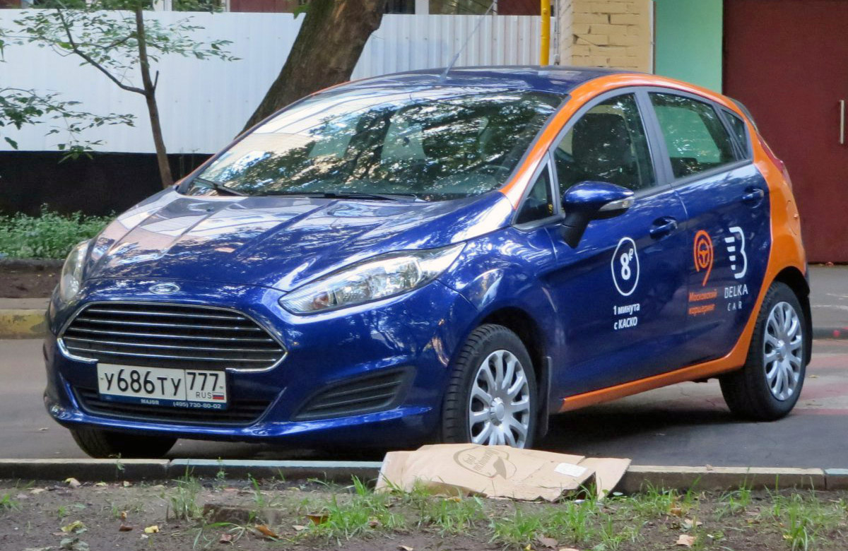 Москва, Ford Fiesta № У 686 ТУ 777