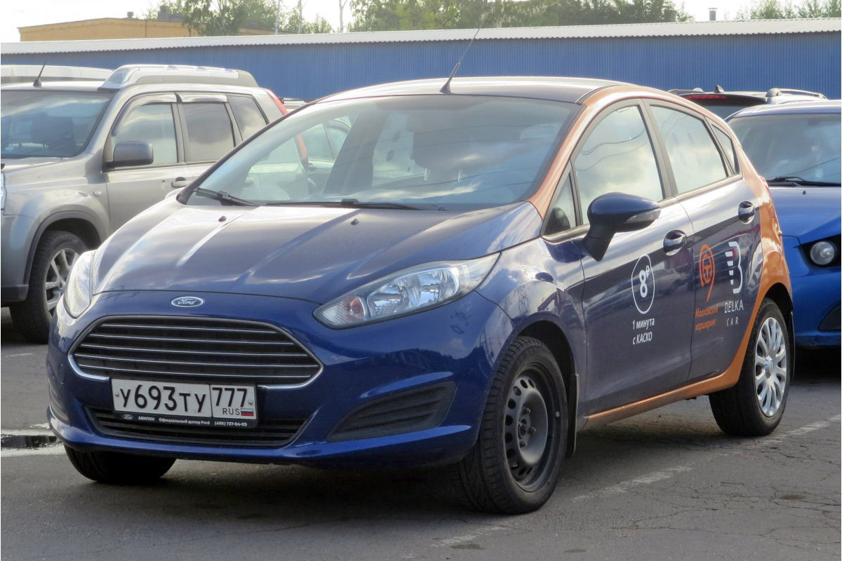 Москва, Ford Fiesta № У 693 ТУ 777