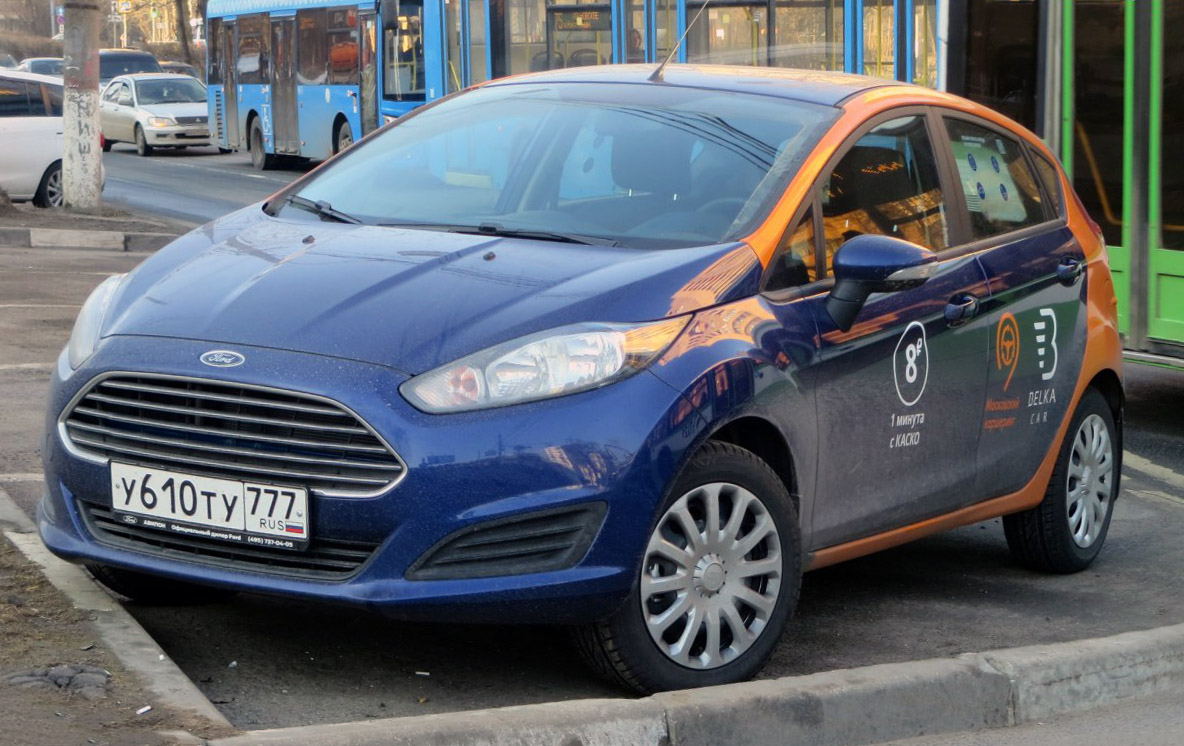 Москва, Ford Fiesta № У 610 ТУ 777