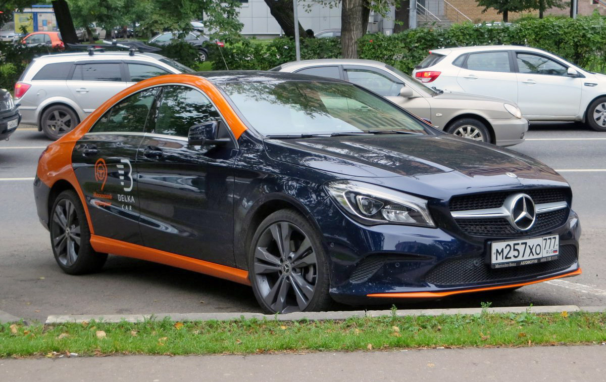 Москва, Mercedes-Benz CLA-Klasse № М 257 ХО 777