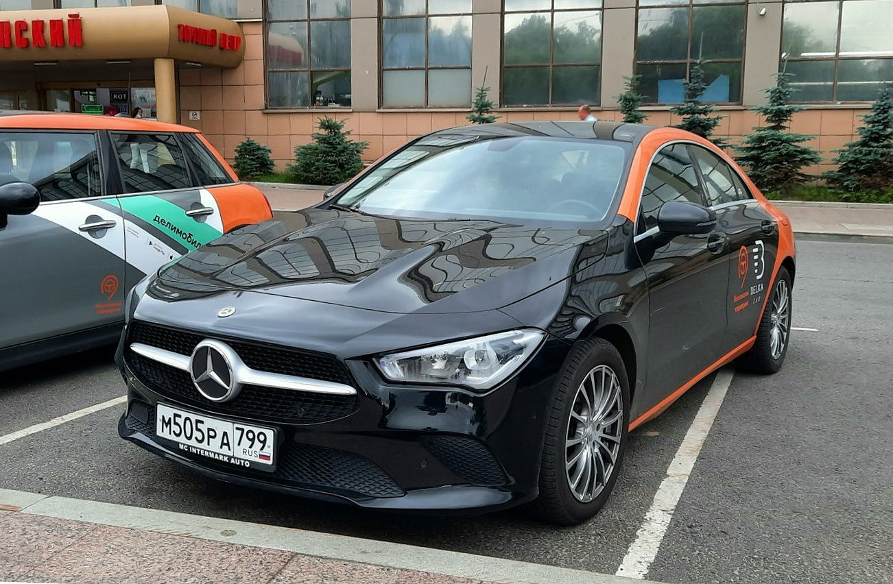Москва, Mercedes-Benz CLA-Klasse № М 505 РА 799