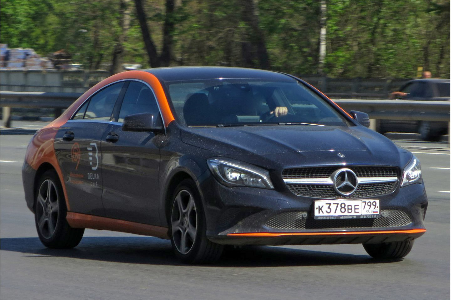 Москва, Mercedes-Benz CLA-Klasse № К 378 ВЕ 799