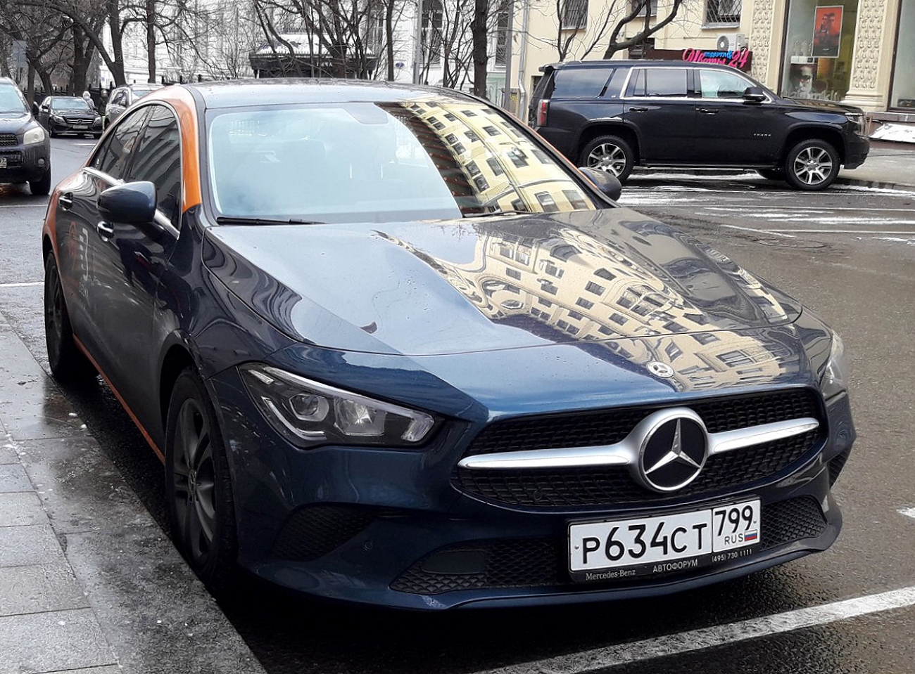 Москва, Mercedes-Benz CLA-Klasse № Р 634 СТ 799