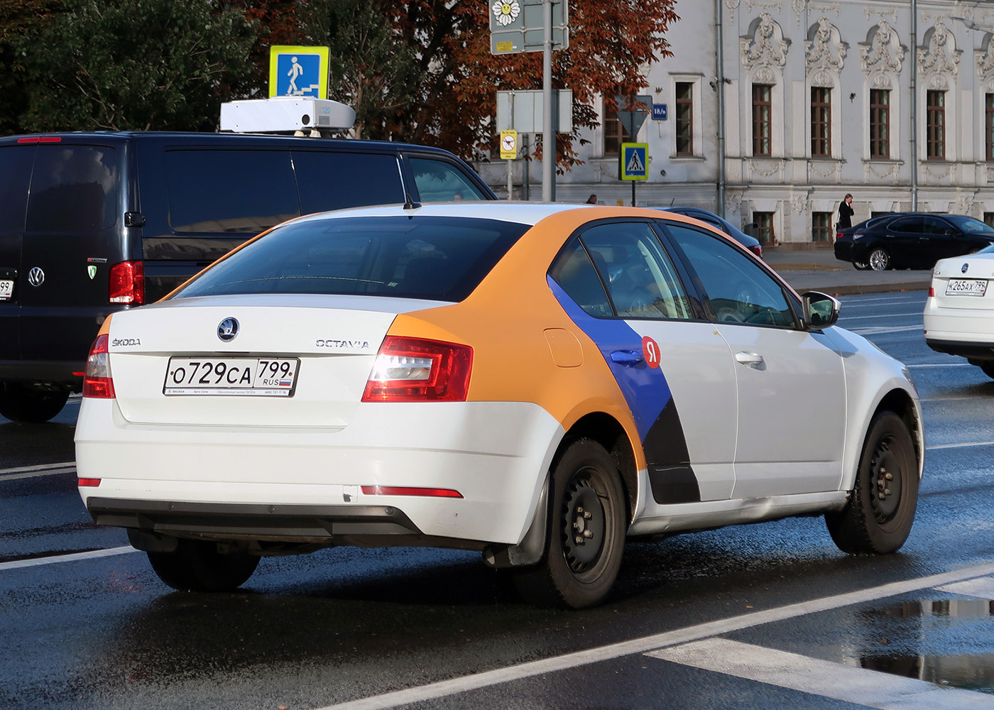 Москва, Škoda Octavia № О 729 СА 799
