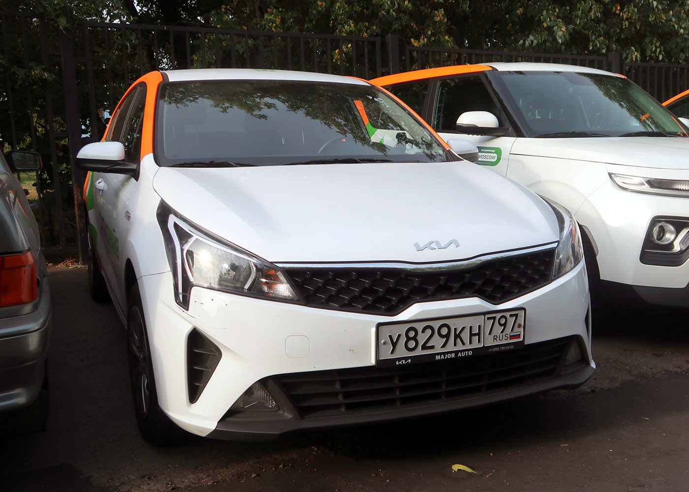 Москва, KIA Rio № У 829 КН 797