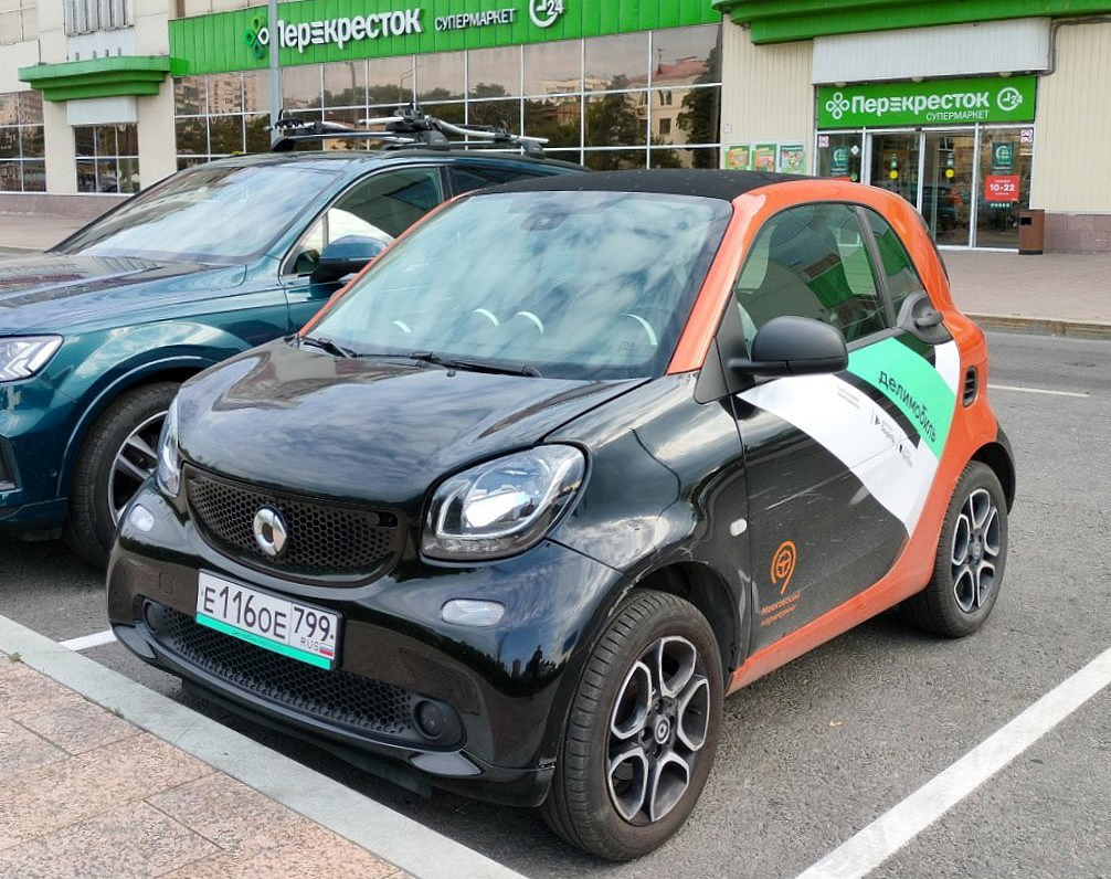 Москва, Smart ForTwo № Е 116 ОЕ 799